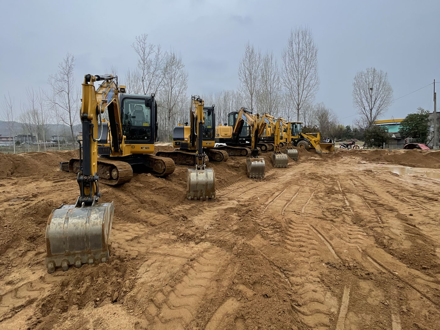 新县挖掘机教学